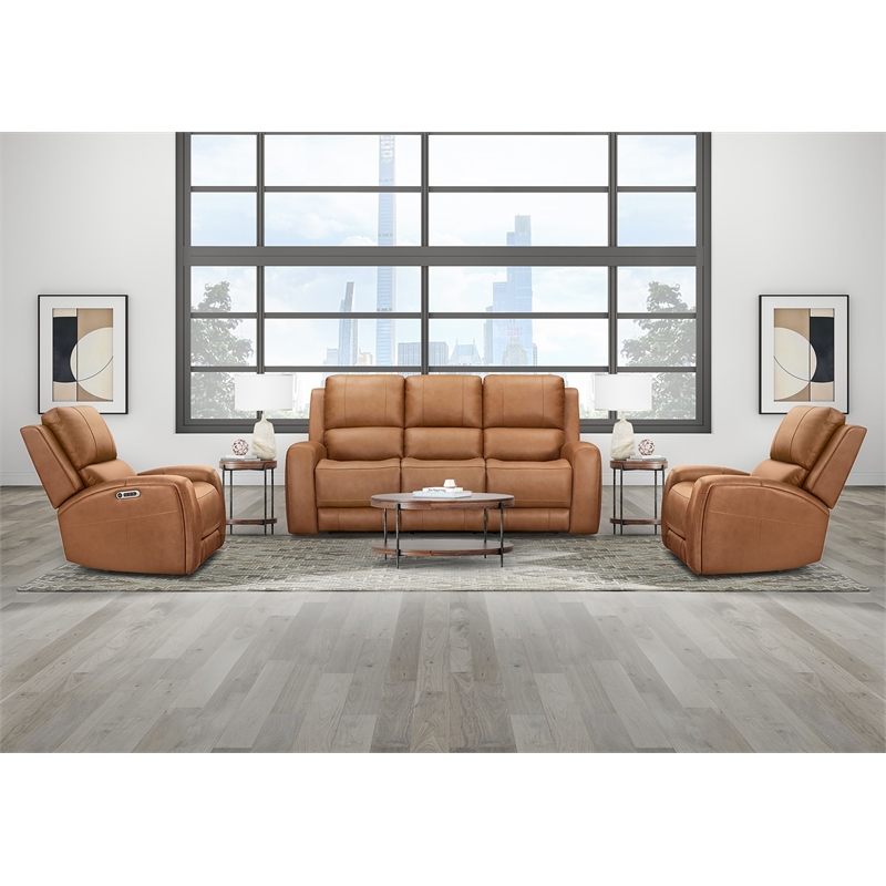 Parker Living Belmont - Lyric Caramel Zero Gravity Power Recliner P3 Two Pack