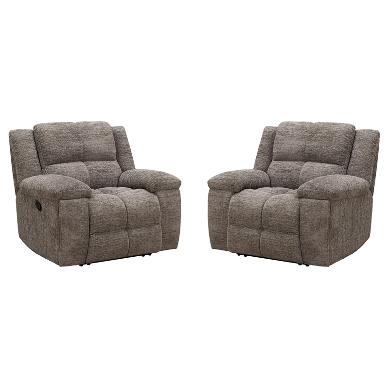 Parker Living Buster - Cabot Stone Recliner Two Pack