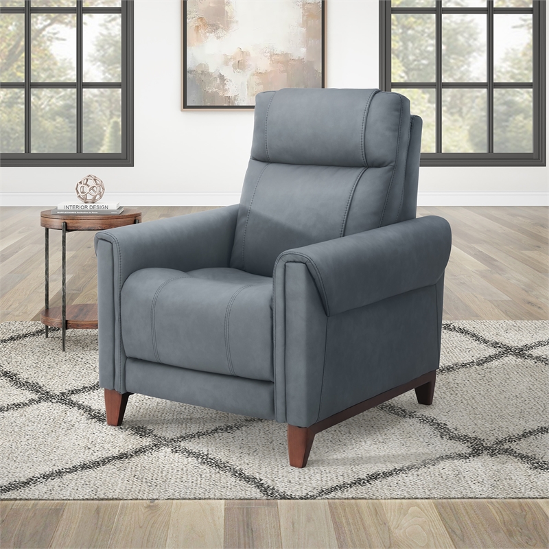 Parker Living Conrad - Blue Dusk Power High Leg Recliner P2