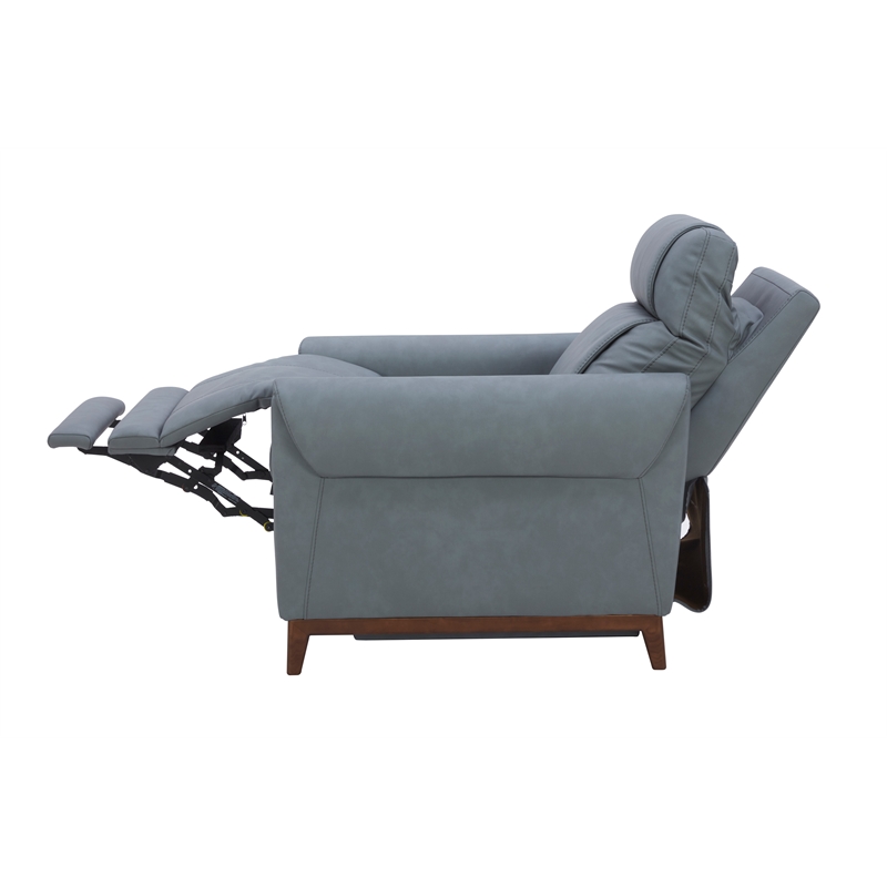 Parker Living Conrad - Blue Dusk Power High Leg Recliner P2