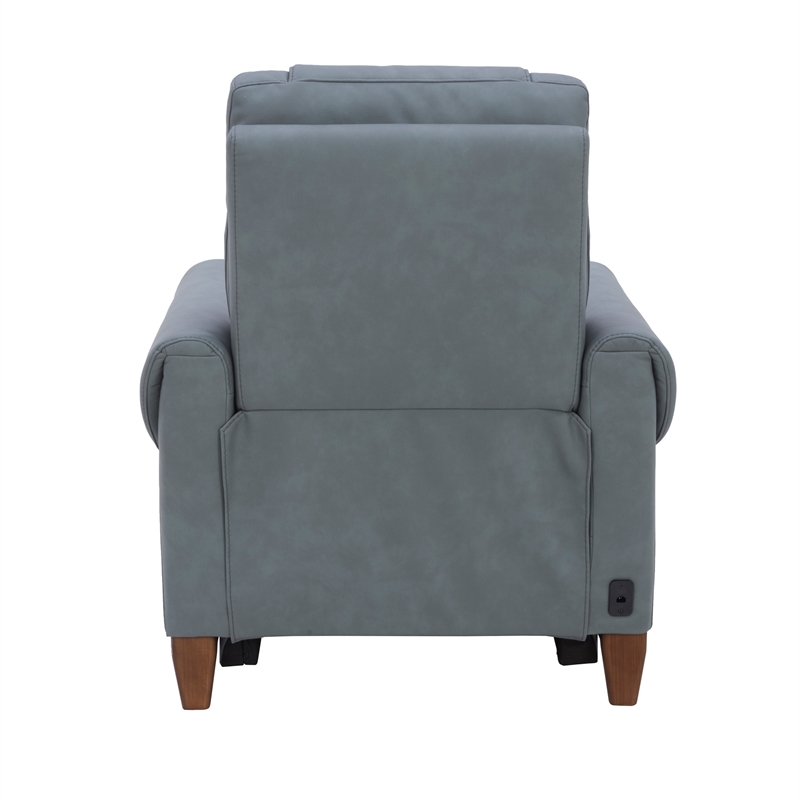 Parker Living Conrad - Blue Dusk Power High Leg Recliner P2 Two Pack