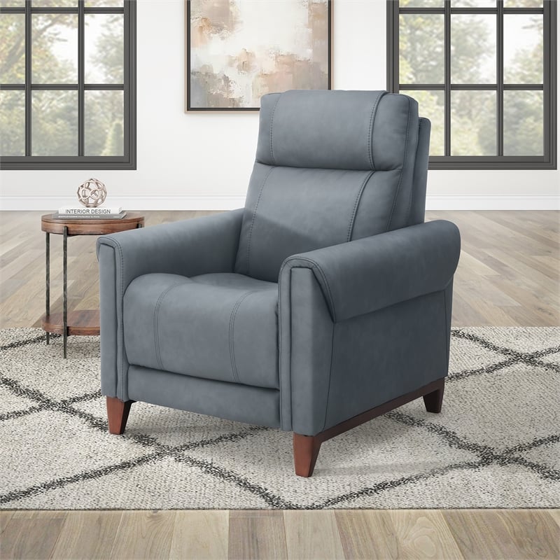 Parker Living Conrad - Blue Dusk Power High Leg Recliner P2 Two Pack