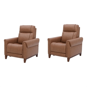 Parker Living Conrad - Napa Copper Power High Leg Recliner P2 Two Pack