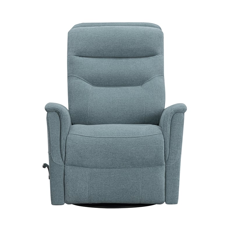 Parker Living Gemini - Snazzy Blue Manual Swivel Glider Recliner