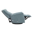 Parker Living Gemini - Snazzy Blue Manual Swivel Glider Recliner