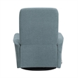 Parker Living Gemini - Snazzy Blue Manual Swivel Glider Recliner