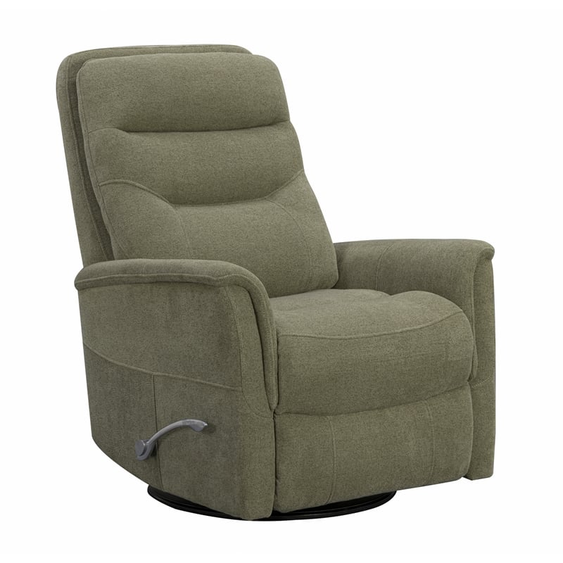 Parker Living Gemini - Snazzy Olive Manual Swivel Glider Recliner