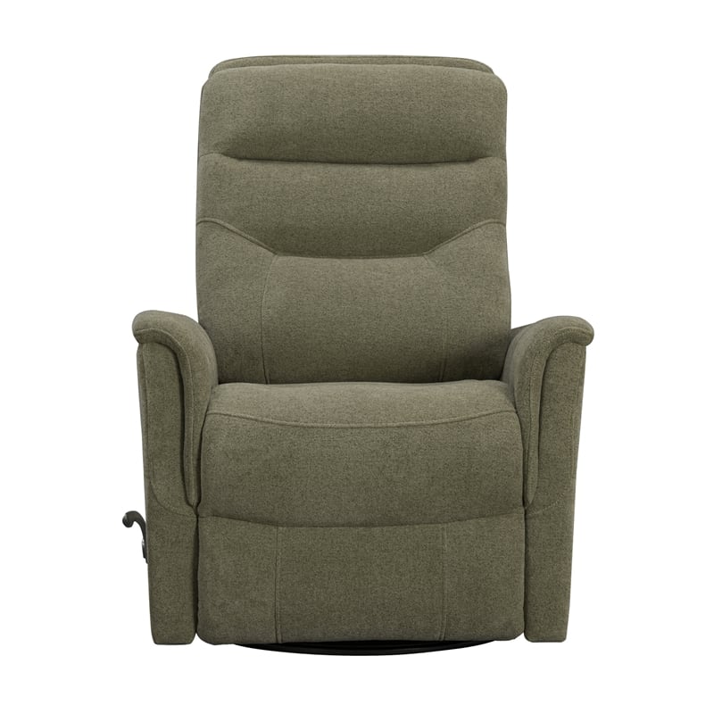 Parker Living Gemini - Snazzy Olive Manual Swivel Glider Recliner