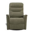 Parker Living Gemini - Snazzy Olive Manual Swivel Glider Recliner