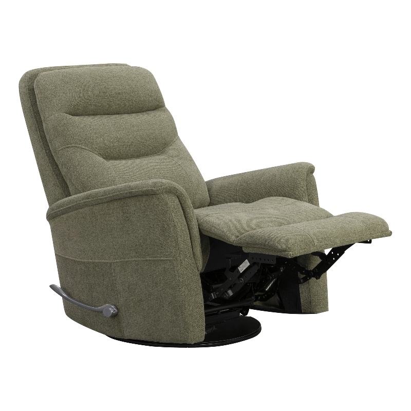 Parker Living Gemini - Snazzy Olive Manual Swivel Glider Recliner