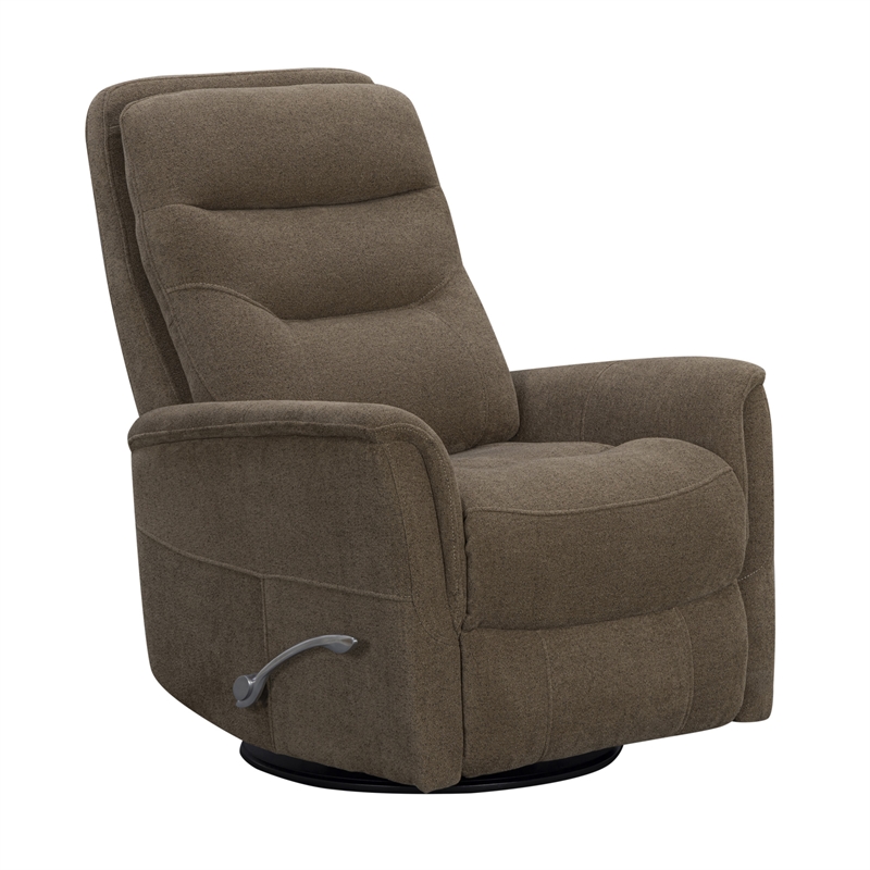 Parker Living Gemini - Snazzy Shiitake Manual Swivel Glider Recliner