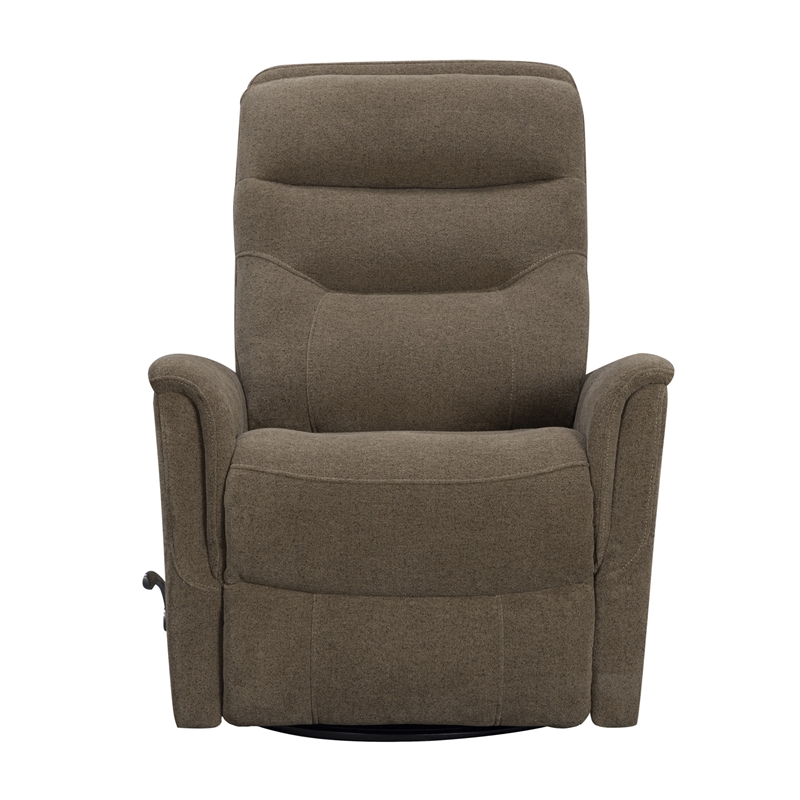Parker Living Gemini - Snazzy Shiitake Manual Swivel Glider Recliner