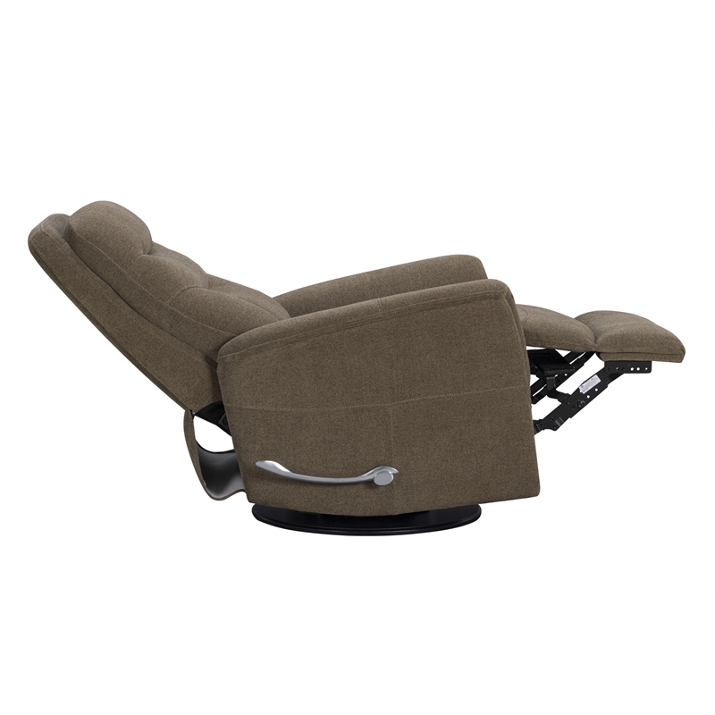 Parker Living Gemini - Snazzy Shiitake Manual Swivel Glider Recliner