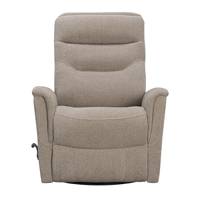Parker Living Gemini - Snazzy Taupe Manual Swivel Glider Recliner