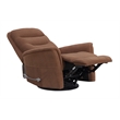 Parker Living Gemini - Snazzy Terracotta Manual Swivel Glider Recliner