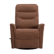 Parker Living Gemini - Snazzy Terracotta Manual Swivel Glider Recliner