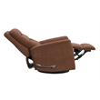 Parker Living Gemini - Snazzy Terracotta Manual Swivel Glider Recliner
