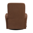 Parker Living Gemini - Snazzy Terracotta Manual Swivel Glider Recliner