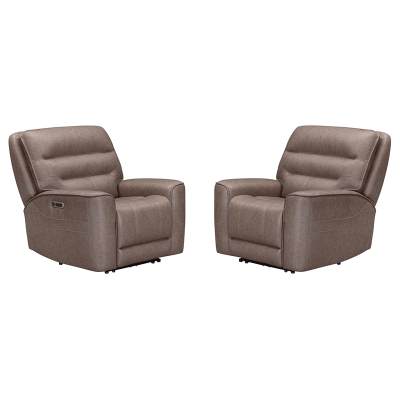 Parker Living Lawson - Sydney Brunette Zero Gravity Power Recliner Two Pack