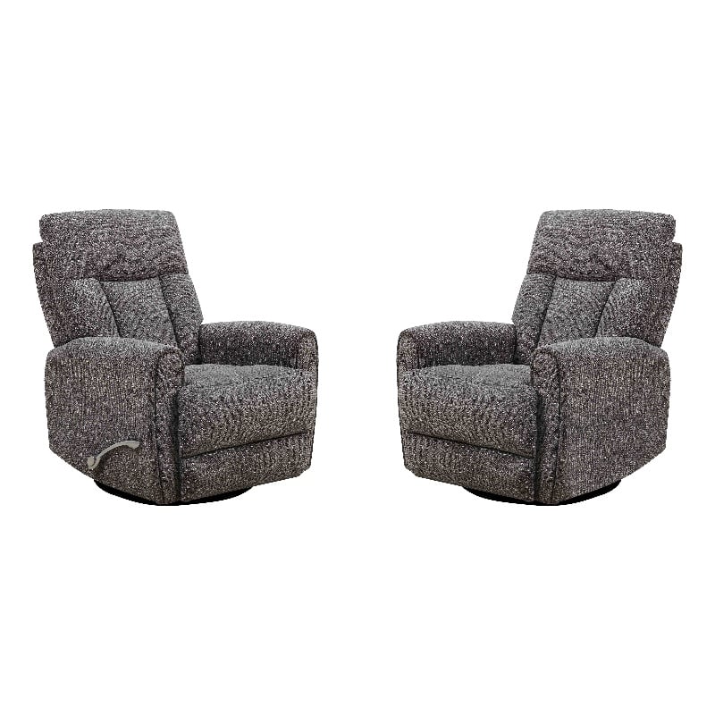 Parker Living Natalia - Nightfall Manual Swivel Glider Recliner Two Pack