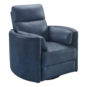 Parker Living Radius - Vintage Navy Power Swivel Glider Recliner