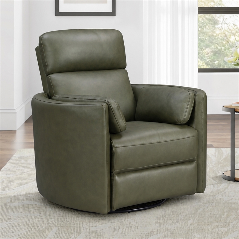 Parker Living Radius - Lyric Sage Swivel Power Glider Recliner Two Pack