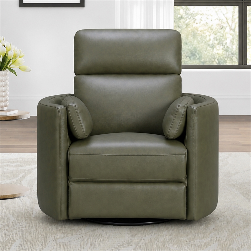 Parker Living Radius - Lyric Sage Swivel Power Glider Recliner Two Pack