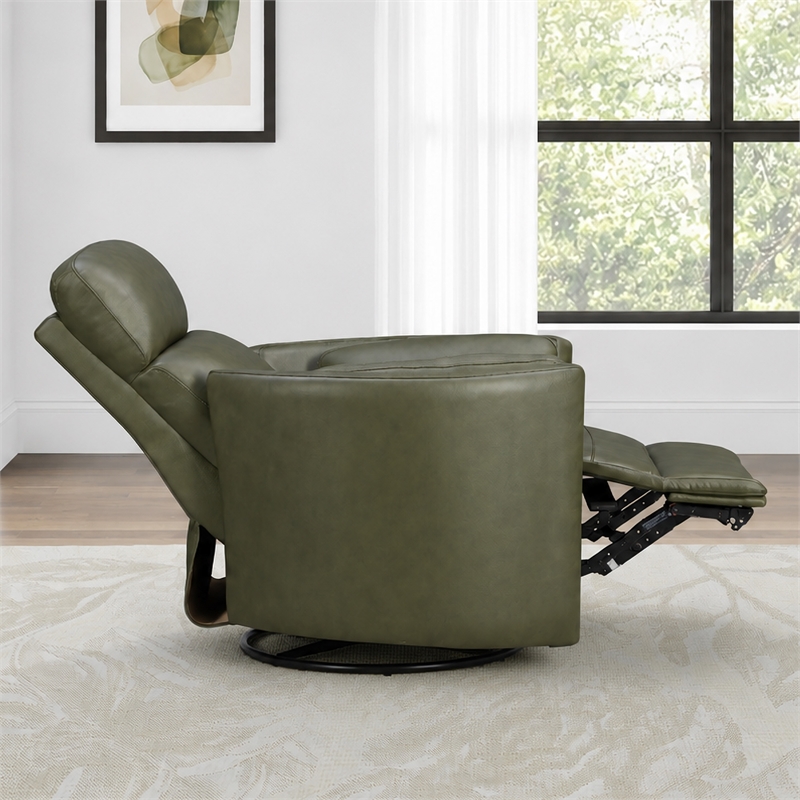 Parker Living Radius - Lyric Sage Swivel Power Glider Recliner Two Pack