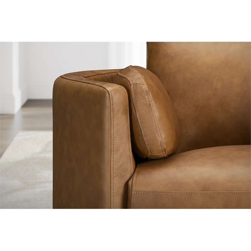 Parker Living Radius - Vintage Caramel Swivel Power Glider Recliner Two Pack