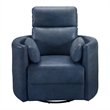Parker Living Radius - Vintage Navy Swivel Power Glider Recliner Two Pack