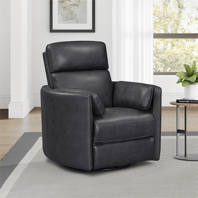 Parker Living Radius - Vintage Slate Swivel Power Glider Recliner Two Pack