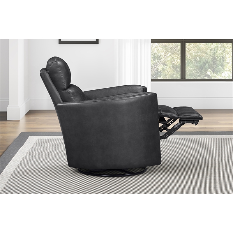 Parker Living Radius - Vintage Slate Swivel Power Glider Recliner Two Pack