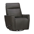 Parker Living Roxy - Abby Dark Grey Manual Swivel Glider Recliner