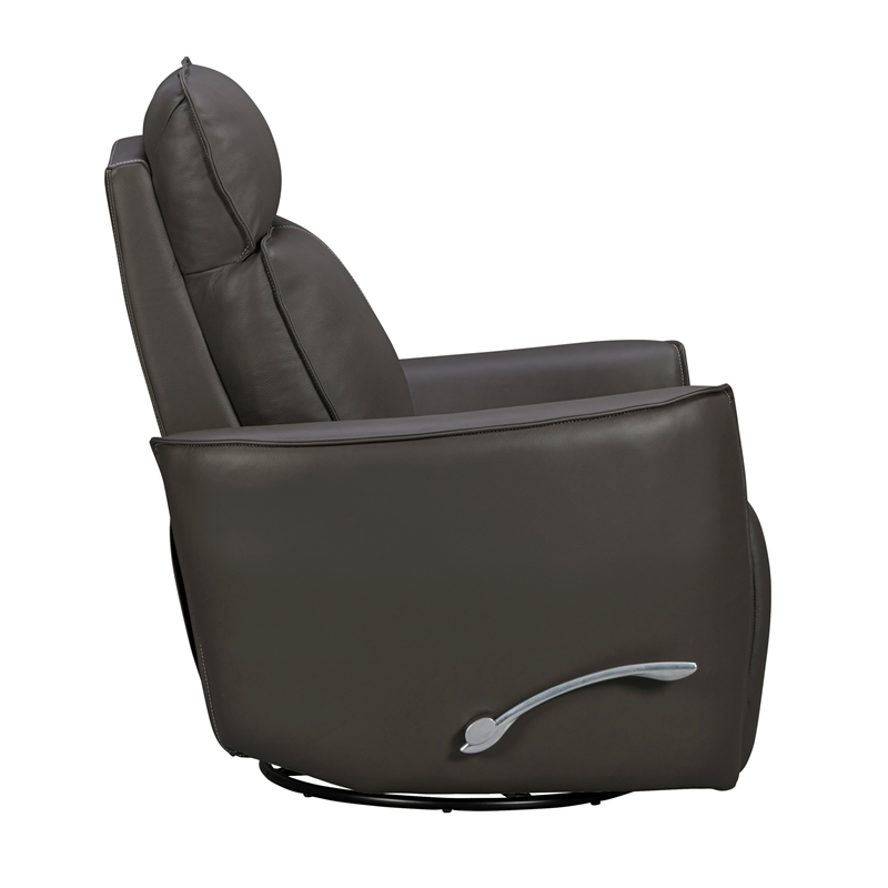 Parker Living Roxy - Abby Dark Grey Manual Swivel Glider Recliner