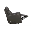 Parker Living Roxy - Abby Dark Grey Manual Swivel Glider Recliner