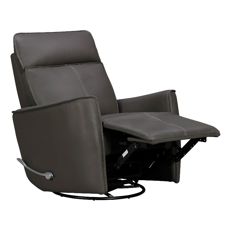 Parker Living Roxy - Abby Dark Grey Manual Swivel Glider Recliner