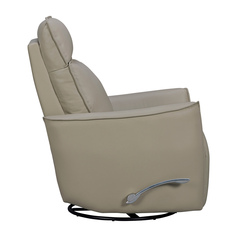 Parker Living Roxy - Abby Light Grey Manual Swivel Glider Recliner