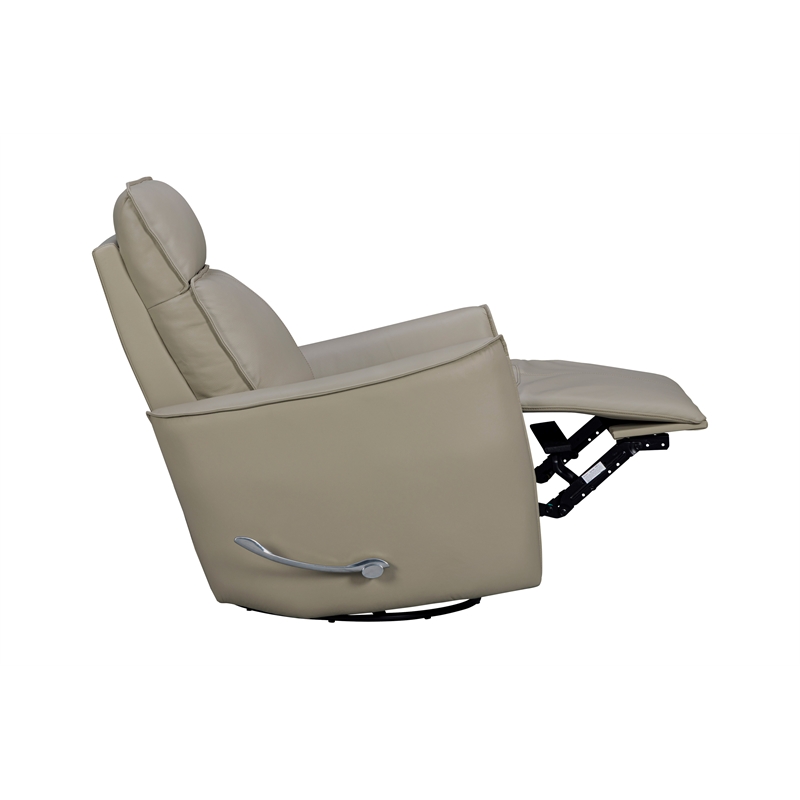Parker Living Roxy - Abby Light Grey Manual Swivel Glider Recliner