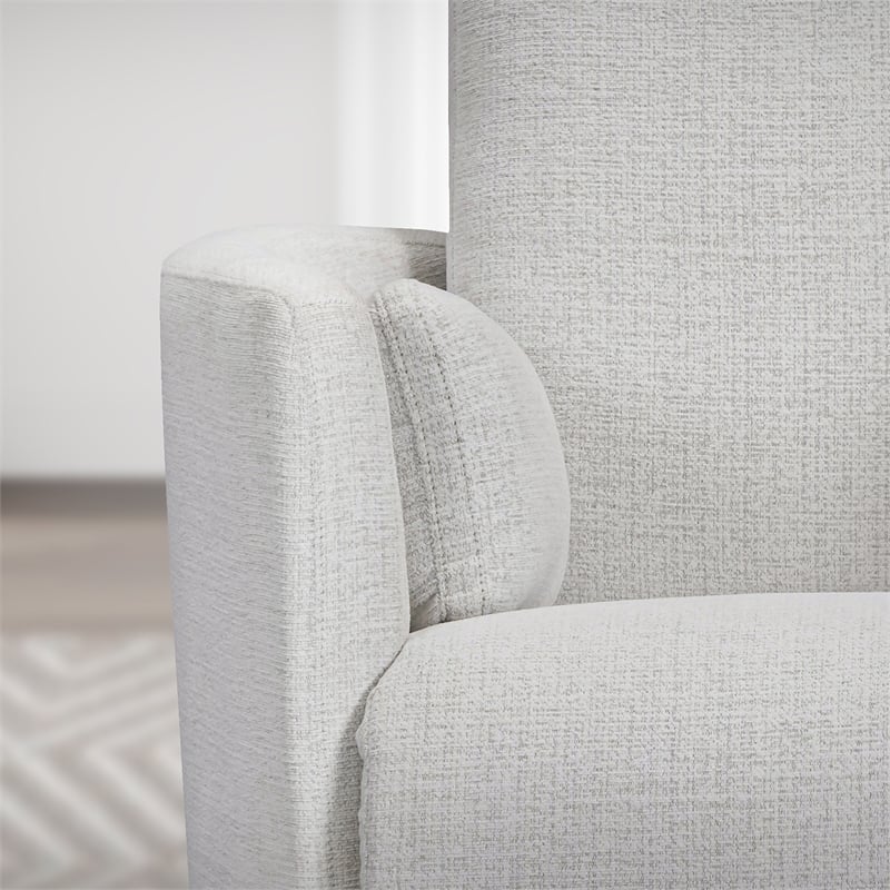 Parker Living Turner - Acadia White Manual Swivel Glider Recliner