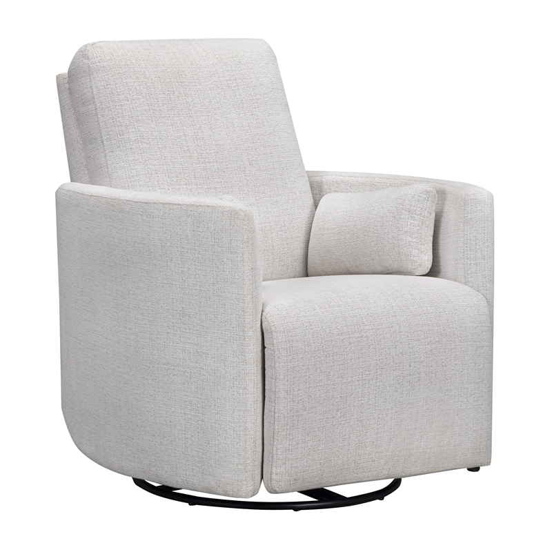 Parker Living Turner - Acadia White Manual Swivel Glider Recliner Two Pack