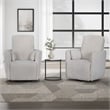 Parker Living Turner - Mascarpone Manual Swivel Glider Recliner Two Pack