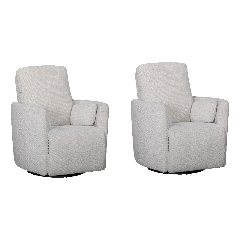 Parker Living Turner - Mascarpone Manual Swivel Glider Recliner Two Pack