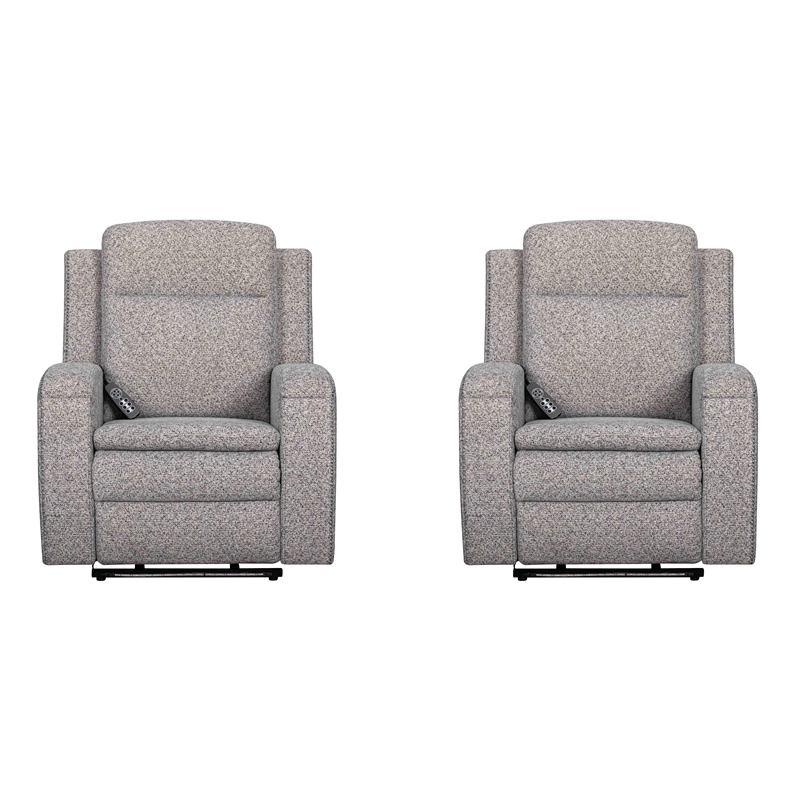 Parker Living Armstrong - Storm Power Recliner with Heat-Massage Two Pack