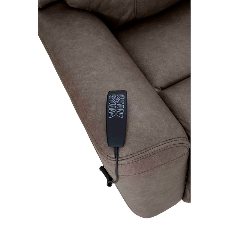 Parker Living Callahan - Brunette Power Lift Recliner with Heat Massage Two Pack