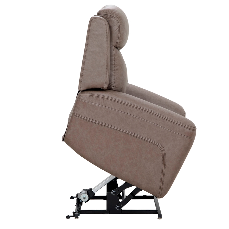 Parker Living Callahan - Brunette Power Lift Recliner with Heat Massage Two Pack