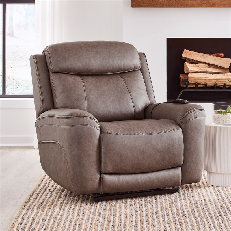 Parker Living Callahan - Brunette Power Lift Recliner with Heat Massage Two Pack