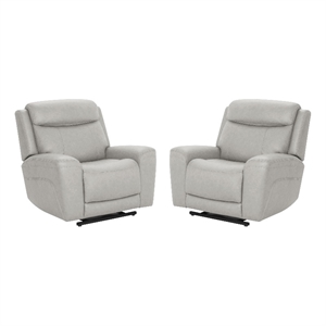 Parker Living Callahan - Granite Power Lift Recliner with Heat Massage Two Pack