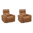 Parker Living Phoenix - Autumn Caramel Zero Gravity Power Recliner P3 Two Pack