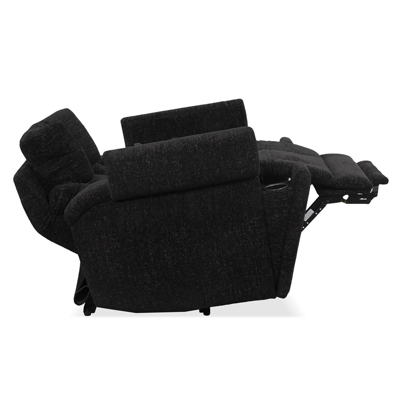 Parker Living Phoenix - Cabot Ebony ZG Power 3 Seat Home Theater Seating