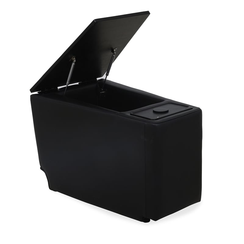 Parker Living Phoenix - Black ZG Power 2 Seat Home Theater Seating with Wedge